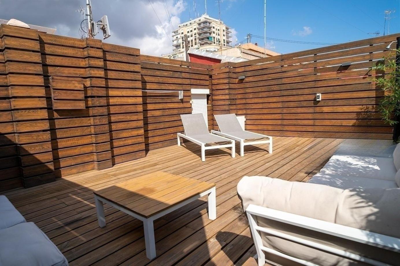 شقة Atico Con Terraza Y Jacuzzi En El Centro فالنسيا الغرفة الصورة